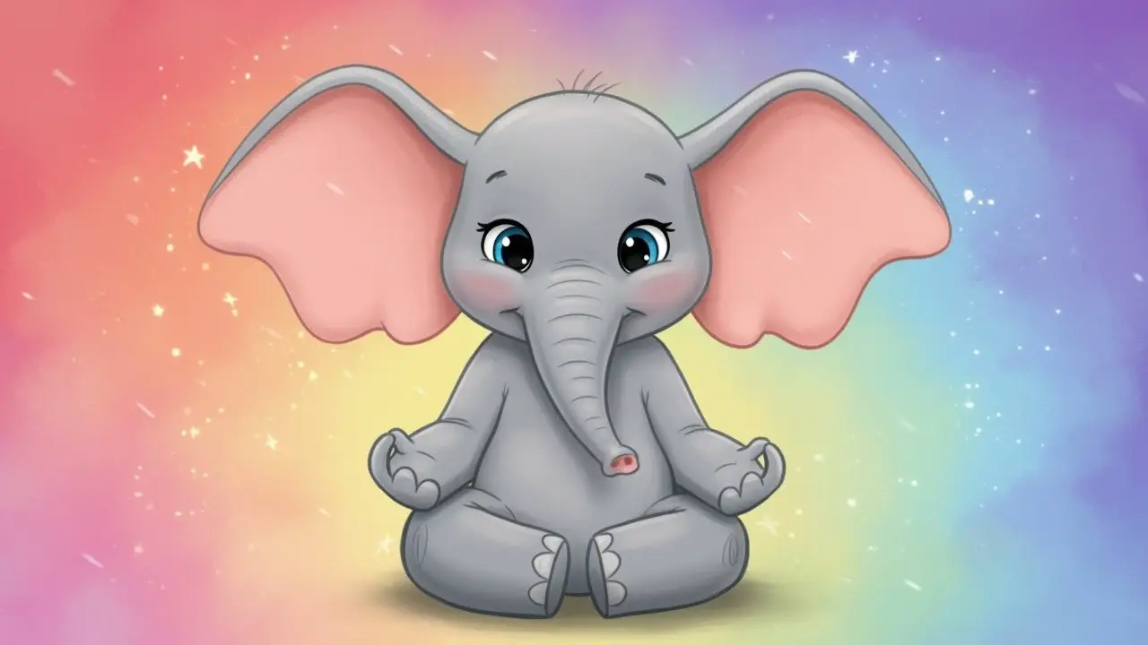 Mindfulness Meditation for Kids - The Mindful Elephant - 10 Minutes Guided Meditation for Children